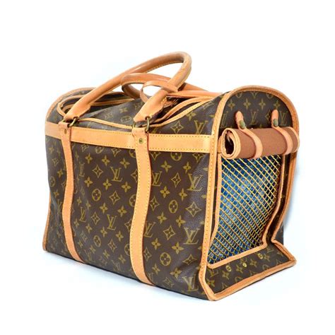 replica louis vuitton dog clothes|authentic louis vuitton pet carrier.